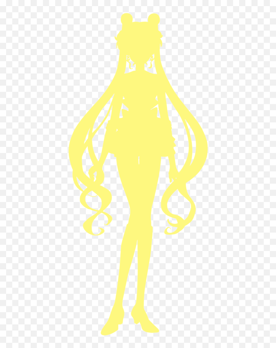 Download Sailor Moon Silhouette And Transparent Image - Sailor Moon Png,Moon Silhouette Png