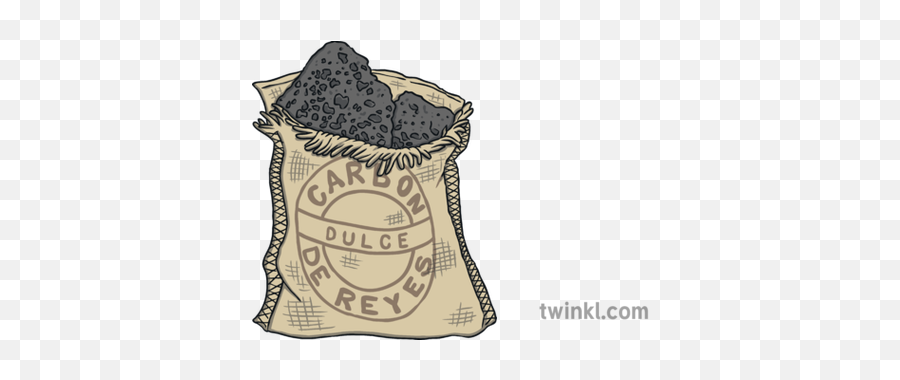 Carbon Dulce Sweet Coal Illustration - Twinkl Illustration Png,Coal Png