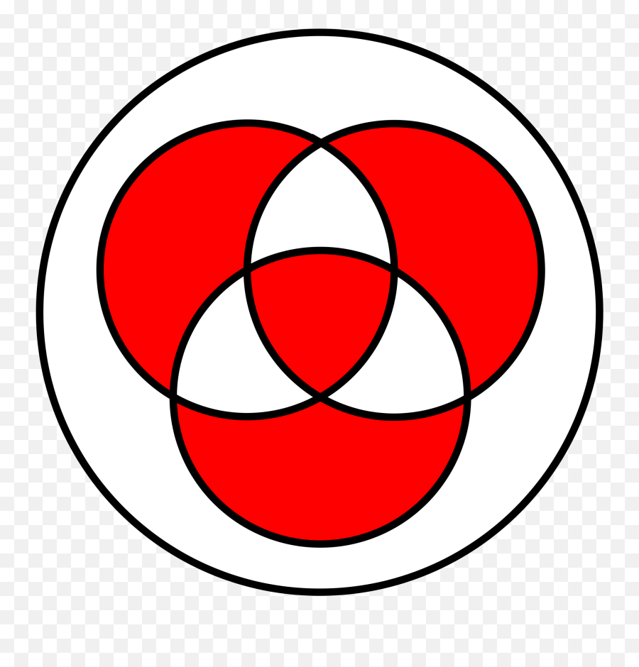 Venn 0110 - Venn Diagram For A Xor B Transparent Cartoon Xor B Xor C Venn Diagram Png,Venn Diagram Logo