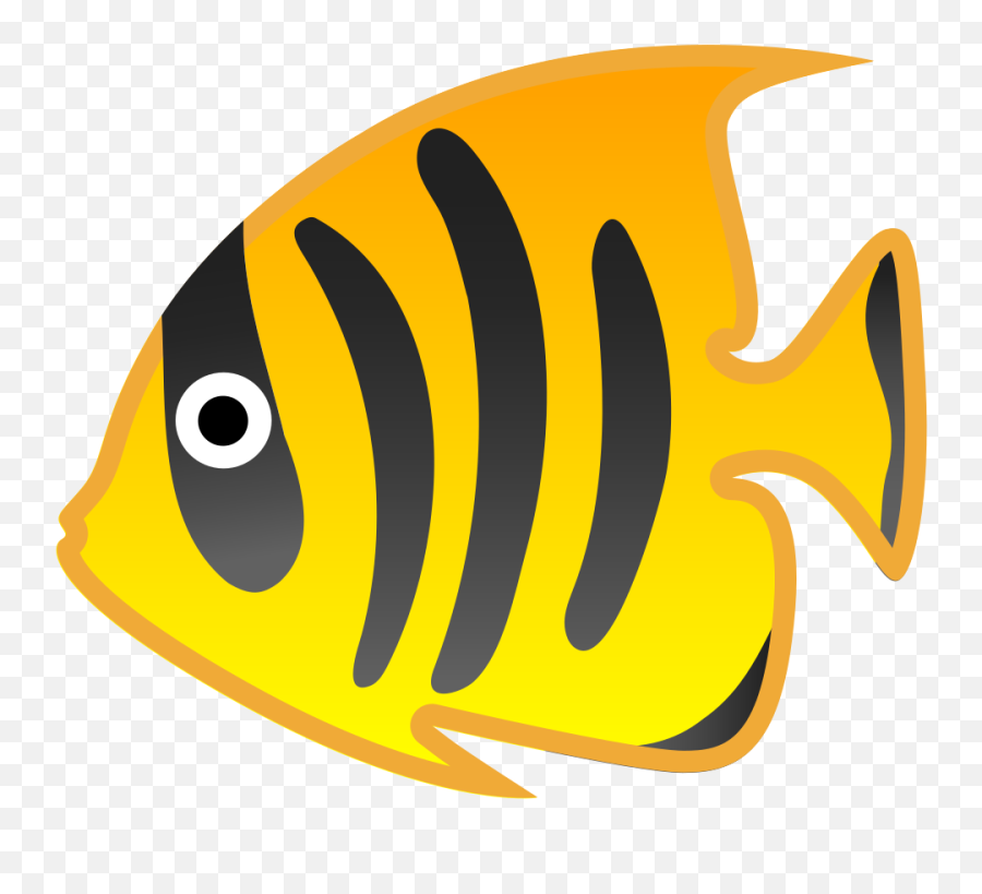 Tropical Fish Icon - Tropical Fish Emoji Clipart Full Size Fish Emoji Png,Fish Icon Png