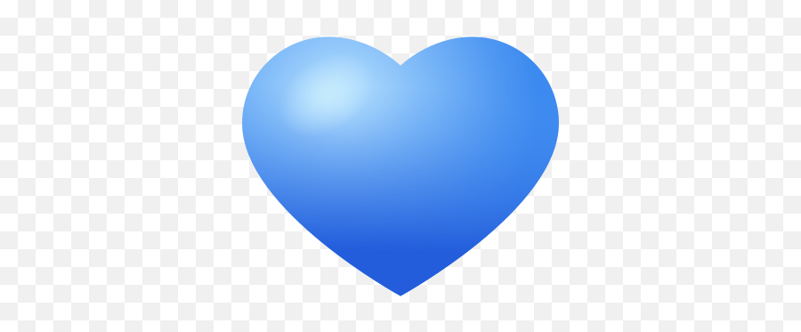 Blue Heart Icon - Blue Heart Icon Png,Heart Icon