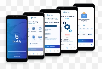 Buddy Roadside Assistance Product Design Case Study - Technology Applications png