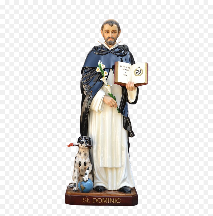 Saint Dominic De Guzman 50 Inch Statue - Religious Item Png,Therese Of Lisieux Icon