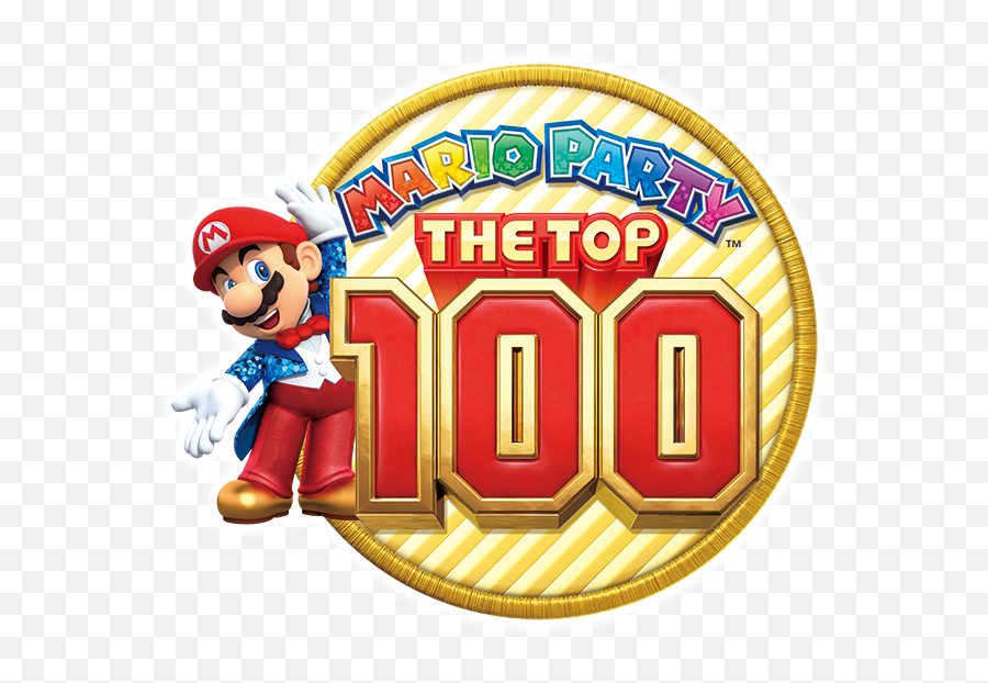 Mario Party The Top 100 Announced For - Mario Party The Top 100 Logo Png,Mario Party Png