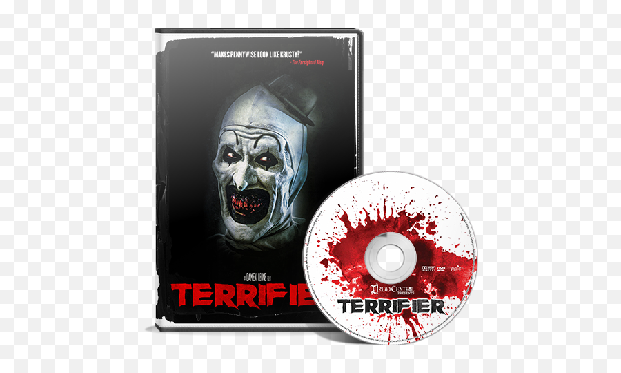 Terrifier Dvd Blu - Ray 2disc Pack Terrifier Png,Pennywise Lgbt Icon