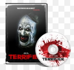 Terrifier Dvd Blu - ray 2disc pack Terrifier png