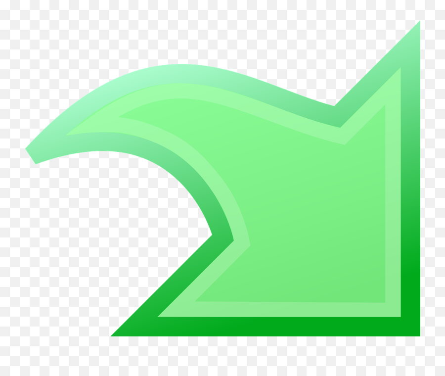 Redo Button Arrow - Clip Art Png,Curved Green Arrow Icon