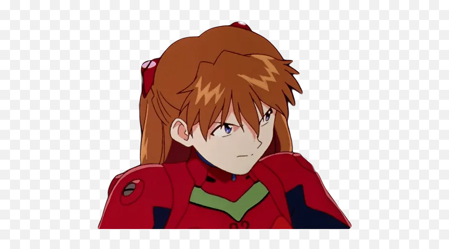 Asukau201d Stickers Set For Telegram - Fictional Character Png,Asuka Langley Icon
