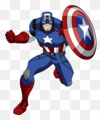 Free Pictures Captain America Clipart Png Transparent - Original Cartoon