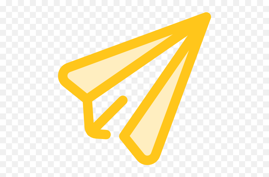 Paper Plane - Free Art And Design Icons Airplane Paper Icon Gold Png,Paper Airplane Icon Png