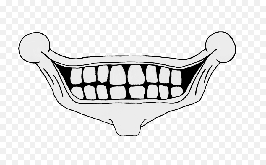 Creepy Smile Transparent Background - Creepy Smile Png,Smiling Mouth Png