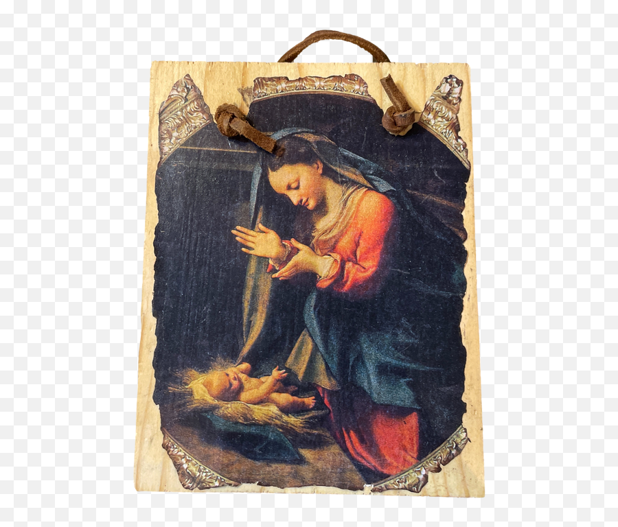 Devotionals U2013 Tagged Retablo Ysleta Mission Gift Shop - Antonio Da Correggio Paintings Png,Madonna And Child Byzantine Icon