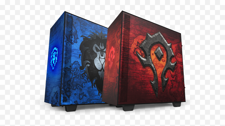 Custom World Of Warcraft Pc Cases For The Horde And - Nzxt World Of Warcraft Case Png,Horde Png