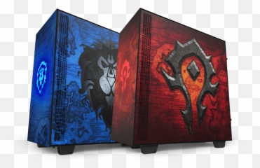 Custom World Of Warcraft Pc Cases For The Horde And - Nzxt World Of Warcraft Case Png,Horde Png