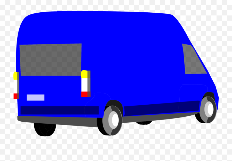 Bluecommercial Vehiclevan Png Clipart - Royalty Free Svg Png Panel Van Clipart,Minivan Icon