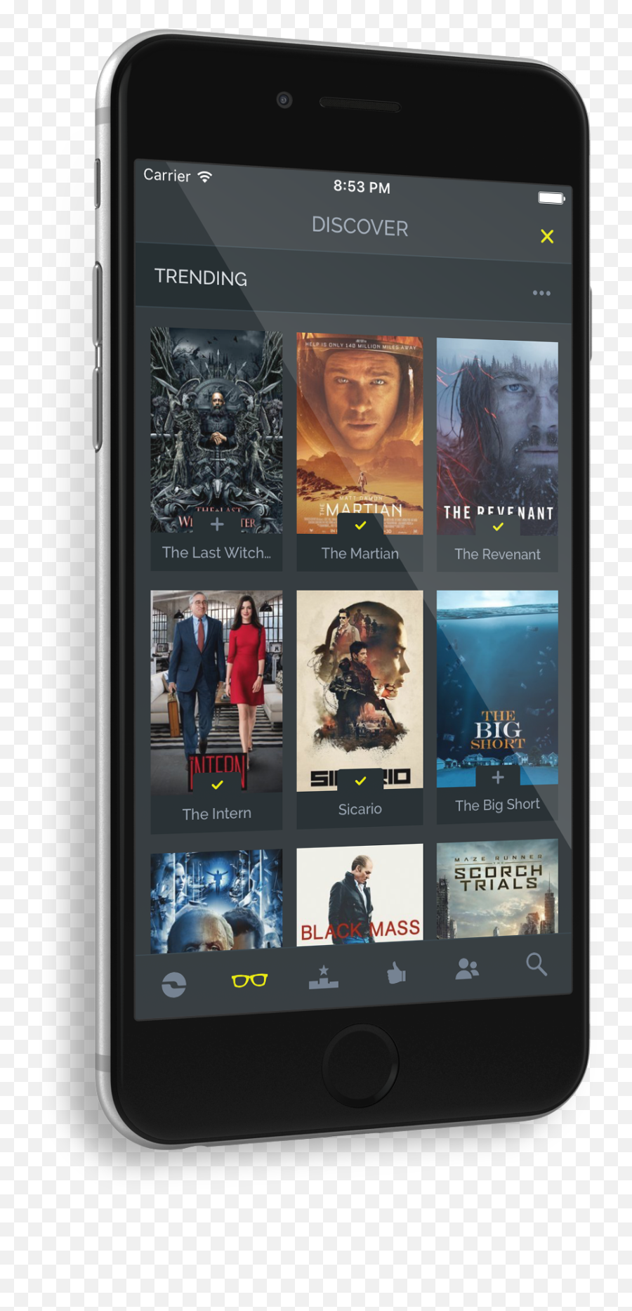Ishows Movies - The Definitive Movie Tracker Powered By Trakttv Png,Search Field Icon