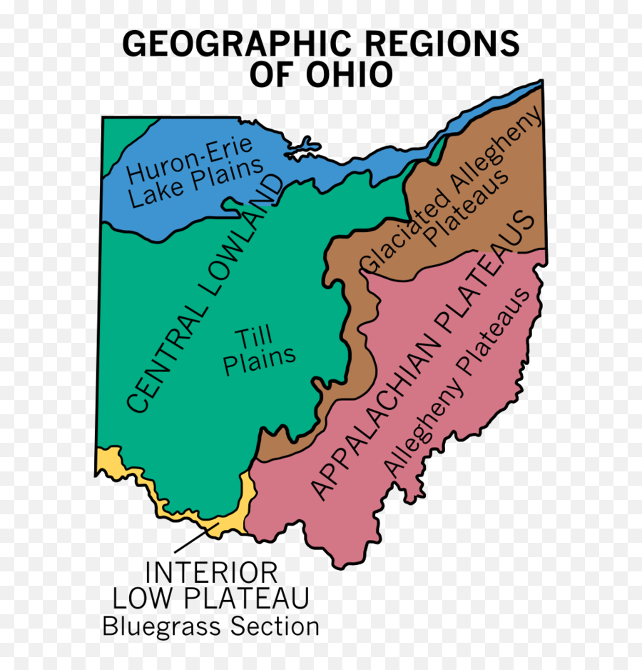 Cincinnati Familypedia Fandom - Ohio Appalachian Plateau Map Png,Oakley Dispatch 1 Icon