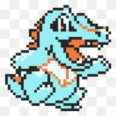 Totodile - Pixel Art Totodile Png,Totodile Png