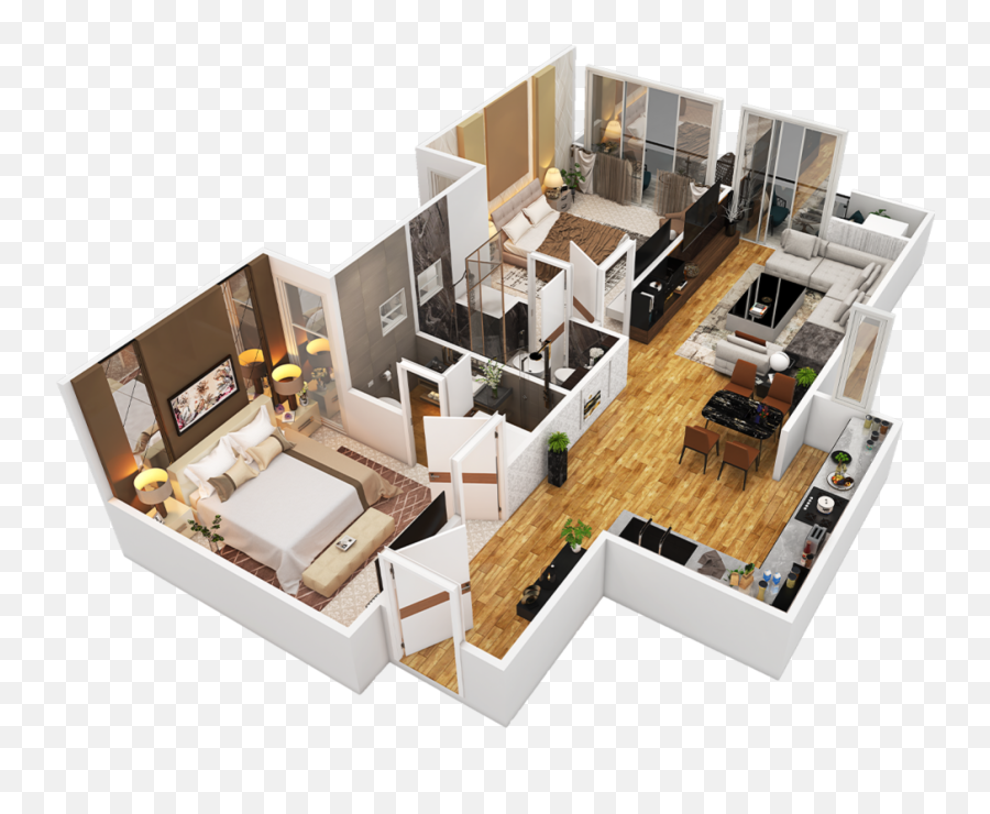 2 Bed Apartment - Capital Icon Mall U0026 Residency 2 Bed Apartments Png,Design Icon Apartments