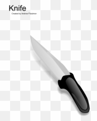 Royalty Free Public Domain Clipart - Knife Art png