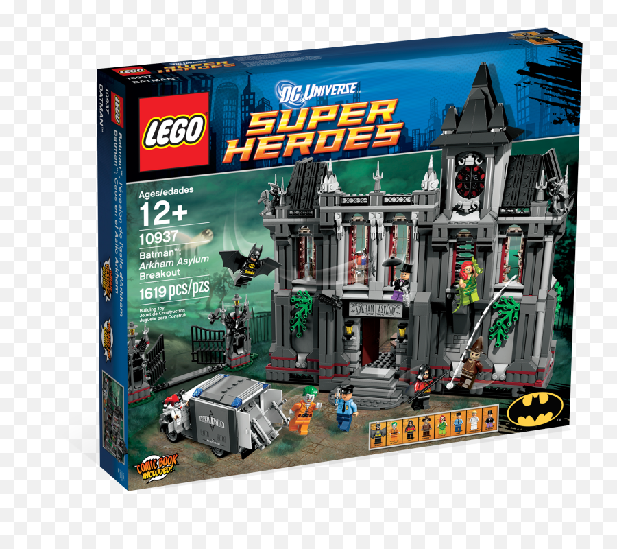 Batman Arkham Asylum Breakout - Lego 10937 Png,Arkham Asylum Icon