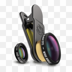 Black Eye Lens Hd Combo 2 In 1 Wide Angle And Macro - Cinema png