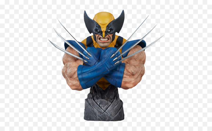 X - Men Wolverine 9 Inch Bust Wolverine Bust Png,Wolverine Png