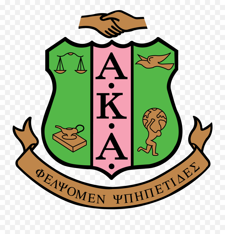 Library Of Frat House Vector Royalty - Alpha Kappa Alpha Crest Png,Kappa Png