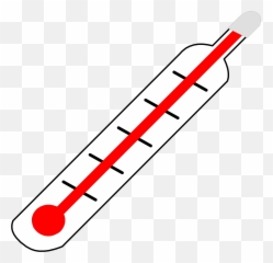 Transparent Background Fever - Clip Art Thermometer png