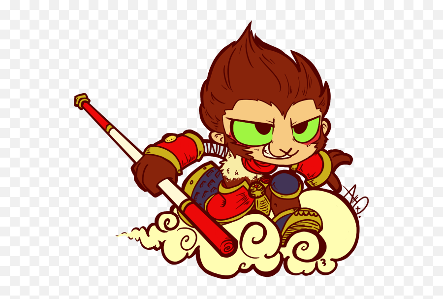 The Monkey King Discovered - Monkey King Cartoon Art Png,Wukong Png - free  transparent png images 