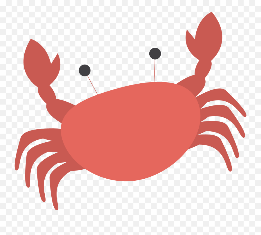 Crab Clip Art - Png Download Full Size Clipart 2504522 Cartoon Crab Png,Crab Transparent Background