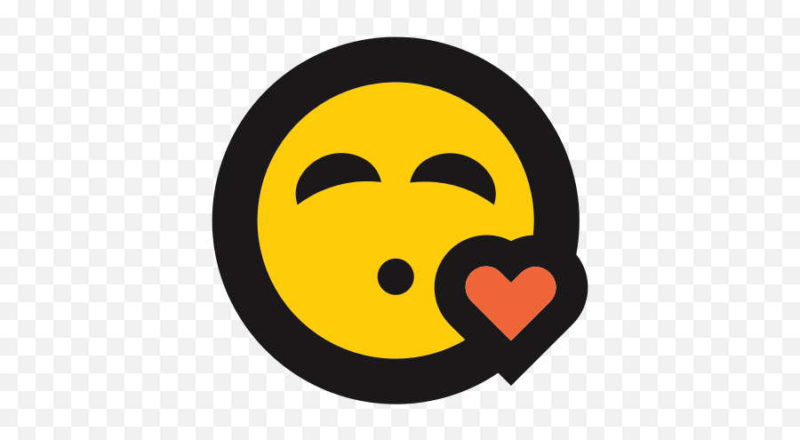 Emoji Emoticon Heart Kiss Kissy - Smiley Png,Kiss Emoji Png