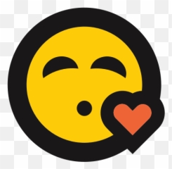 Emoji Emoticon Heart Kiss Kissy - Smiley Png,Kiss Emoji Png
