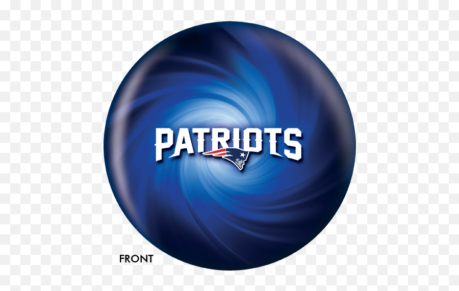 New England Patriots Nfl Bowling Ball - Circle Png,New England Patriots Logo Png