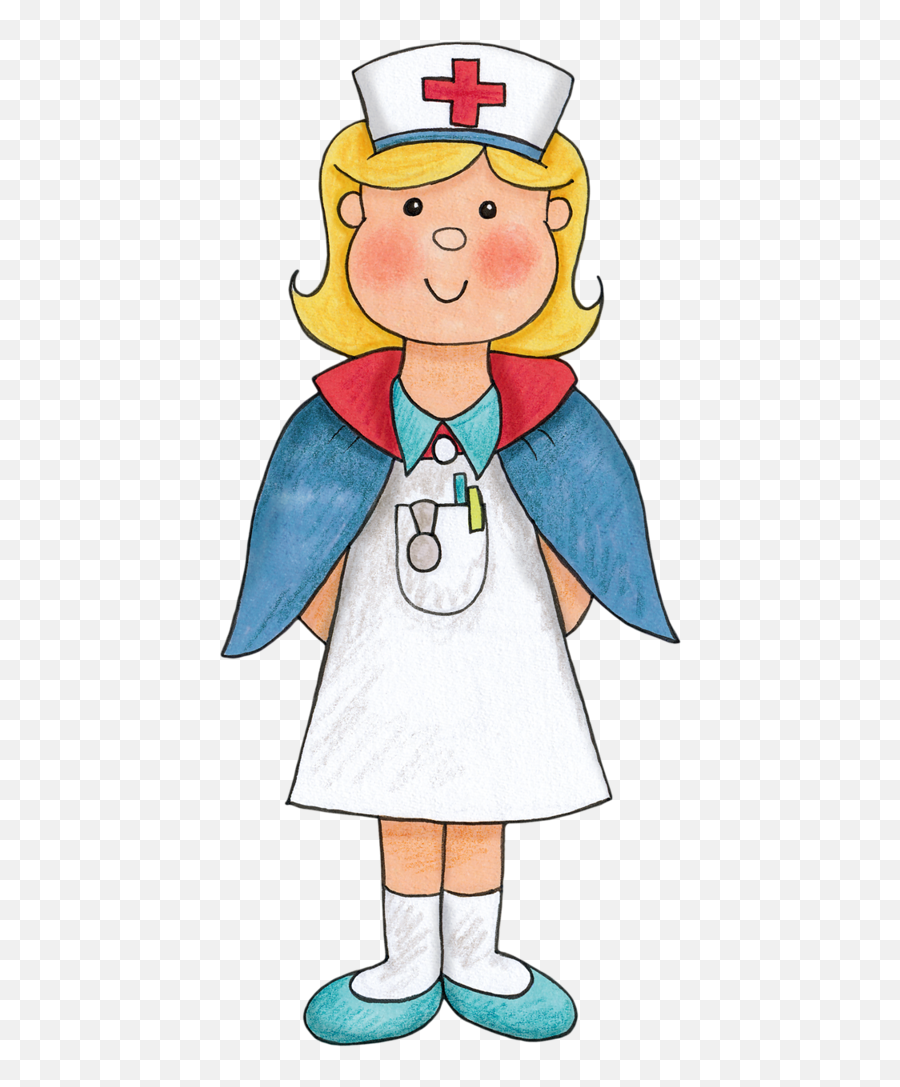 Clipart Baby Nursing Transparent Free - Teacher Community Helpers Clipart Png,Nurse Clipart Png