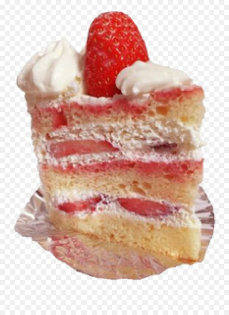 Strawberry Shortcake Pngs Png Pngstickers Pngsticke - Strawberry Cake Slice Png,Strawberry Shortcake Png