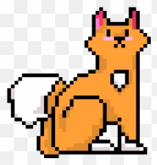 Cute Orange Cat Pixel Art Maker - Spider Man Ps4 Perler Beads Png,Orange Cat Png