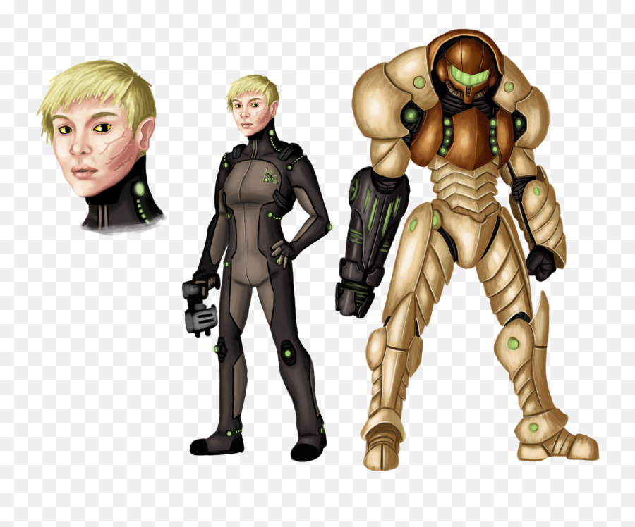 Sean Gannon Ma Games Design Character Redesign 5 Samus Aran Png