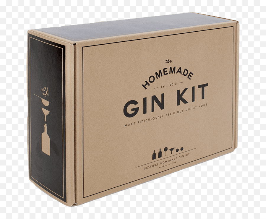 The Homemade Gin Kit These 50 Gifts Will Have Your Man - Make Gin At Home Png,Heart With Eyes Logo