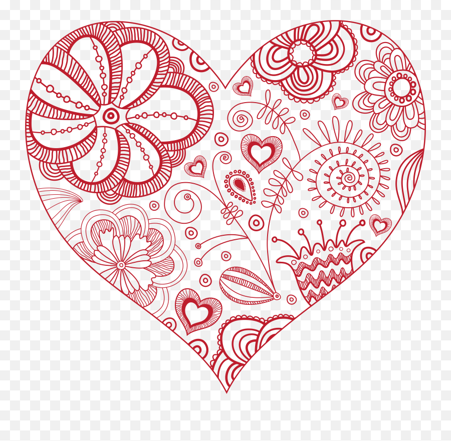 Heart Decoration Clipart Png Decorative