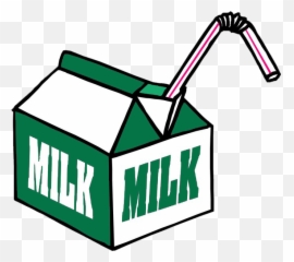 Transparent Cartoon Carton Of Milk - 677x600 Png Clipart