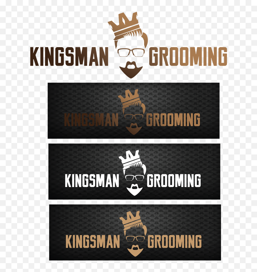 Masculine Bold Product Logo Design For Kingsman Grooming - Food Traffic Png,Kingsman Logo Png