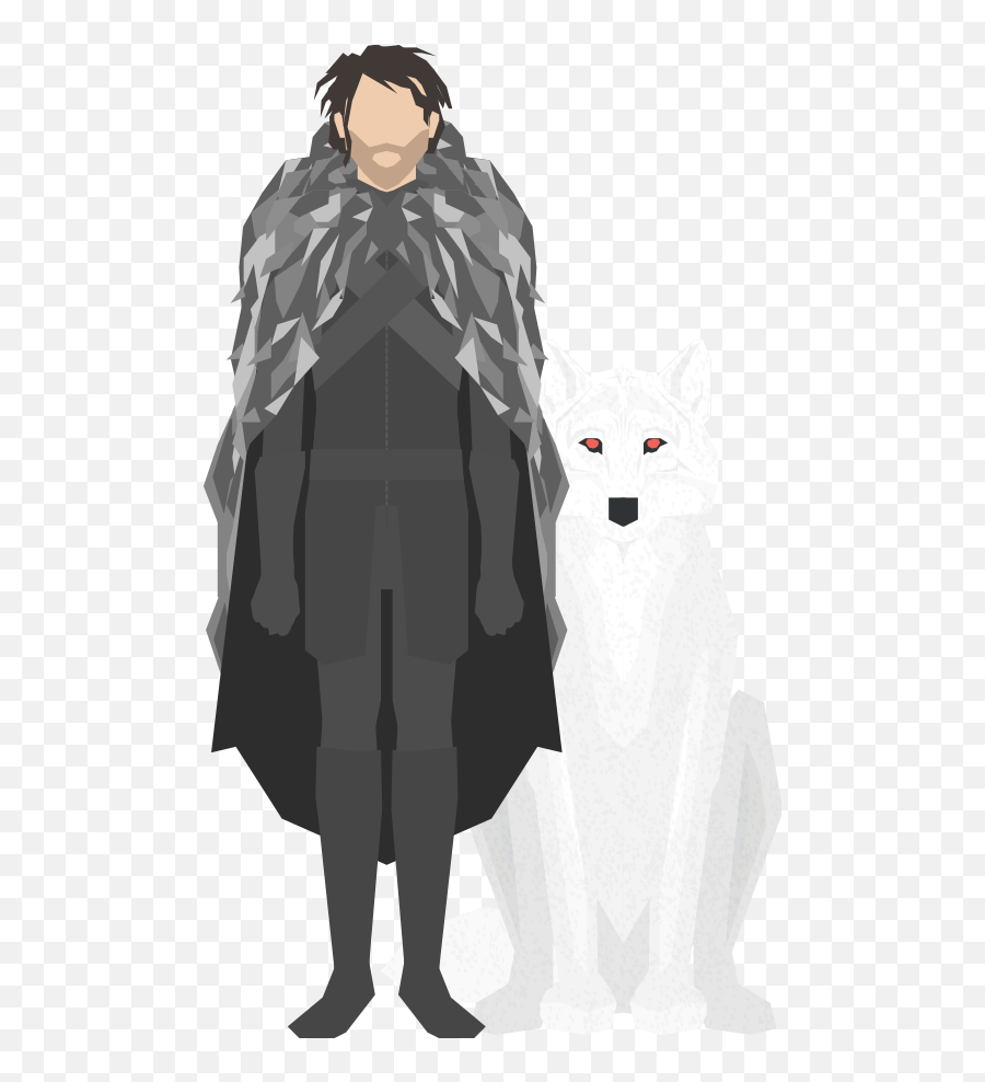 Jon U0026 Ghost Go To The Website Thatu0027s Linked Through This - Game Of Thrones Mary Sue Png,John Snow Png