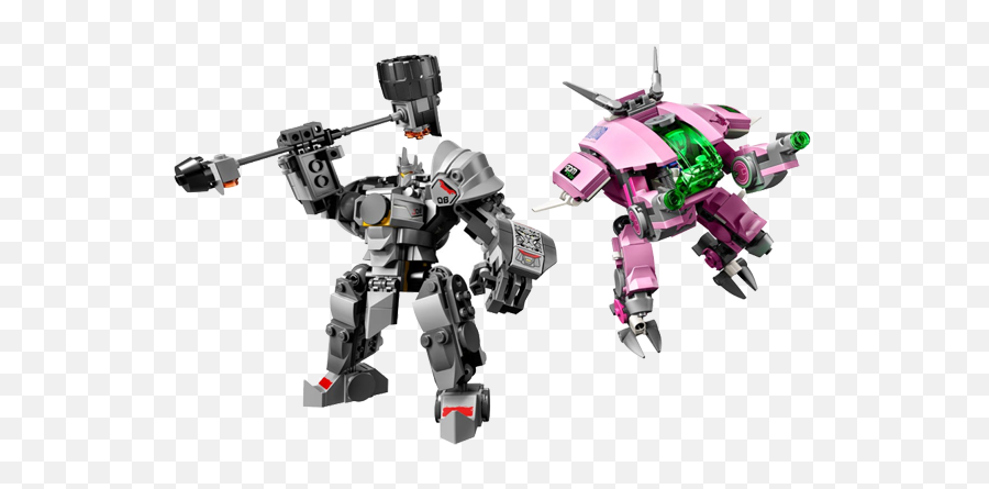 Lego 75973 Overwatch Dva U0026 Reinhardt - Reinhardt Overwatch Lego Png,Reinhardt Png