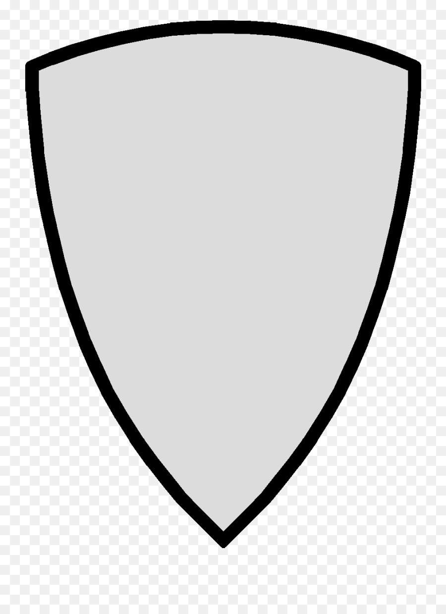 blank shield with banner