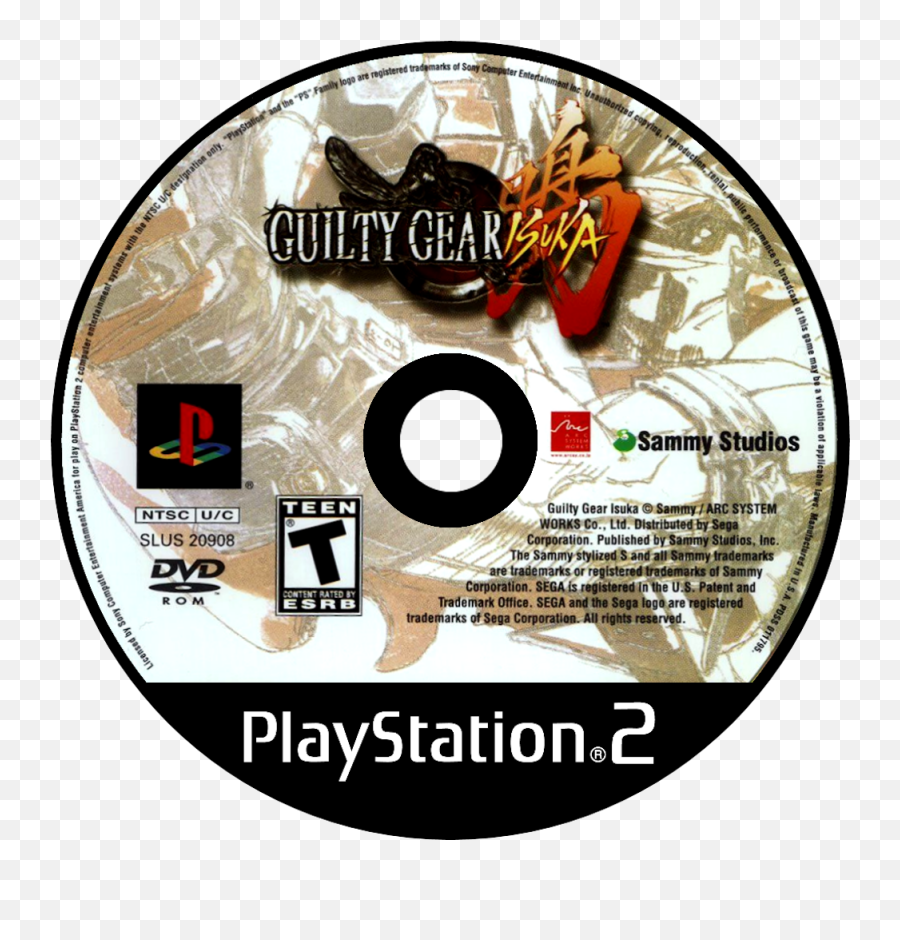 Guilty Gear Isuka Details - Final Fantasy Xii Disc Png,Guilty Gear Logo