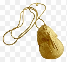 Vintage Mma King Tut Death Mask Pendant - Chain Png,King Tut Png