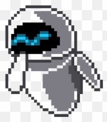 Wall E - Eva Pixel Art Maker png