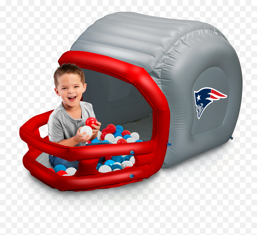 Nfl New England Patriots Inflatable Helmet Ballpit Playland - Inflatable Png,New England Patriots Png