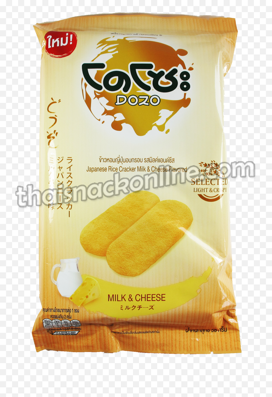 Dozo - Rice Cracker Milk U0026 Cheese 58g Png,Twinkie Png